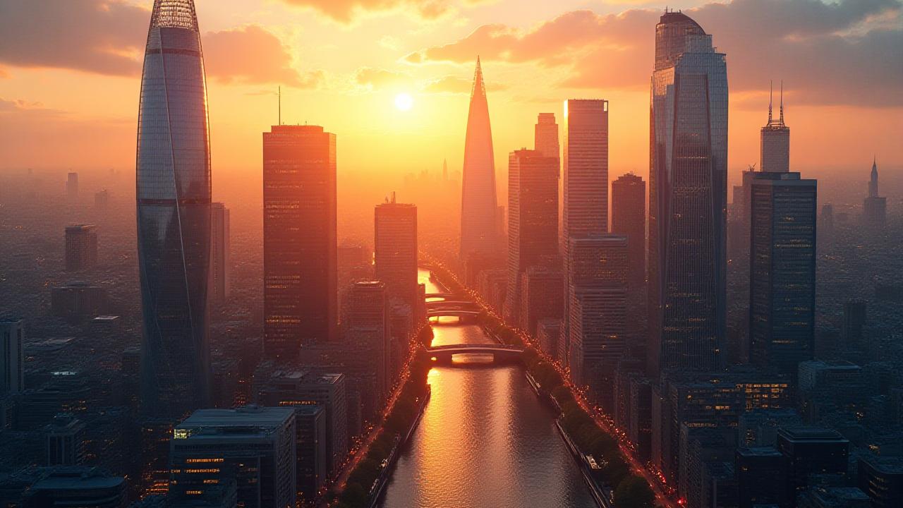 London Square Mile skyline representing the heart of global finance