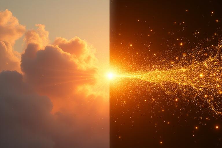 Illustration comparing generative AI and autonomous agentic systems