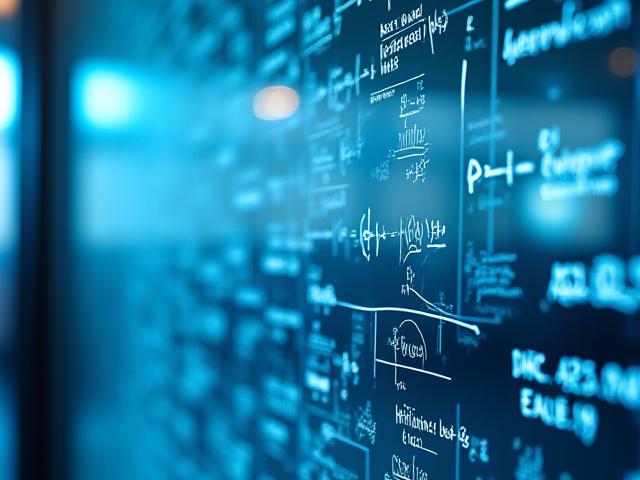 Scientists collaborating on AI algorithms